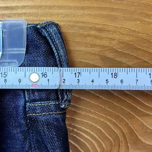 Women’s All Saints pistol fit 30x28 jeans button fly Denim streetwear Y2K casual - Picture 4 of 9